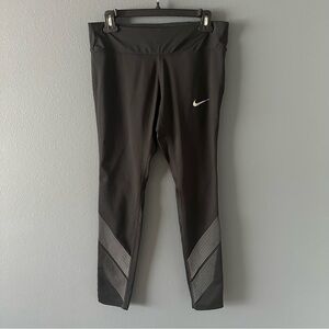 Nike Black Leggings with White Logo